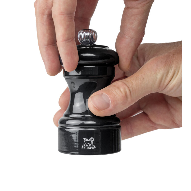 Peugeot Peugeot Bistro zoutmolen 10 cm, zwart, PEFC-hout