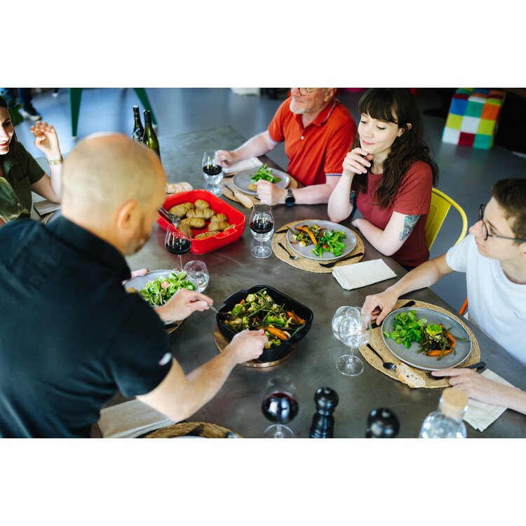 Peugeot Peugeot Appolia ovenschaal 22 cm, satijnzwart, vierkant