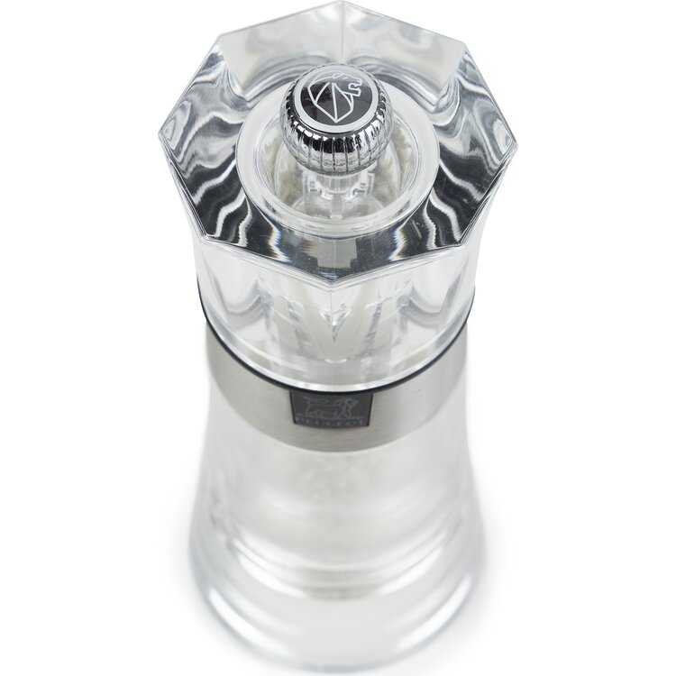 Peugeot Peugeot Oslo zoutmolen vochtig zout 14 cm, transparant, acryl