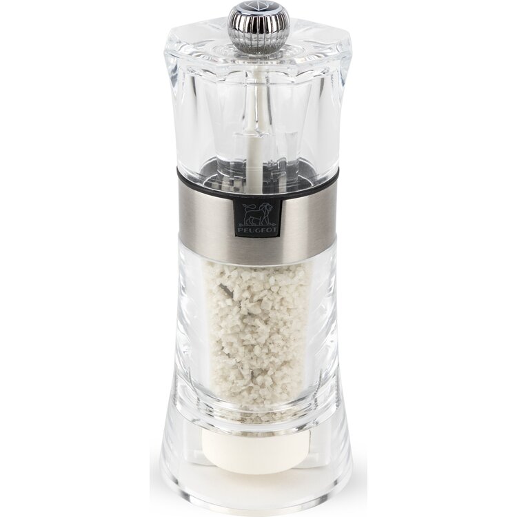 Peugeot Peugeot Oslo zoutmolen vochtig zout 14 cm, transparant, acryl