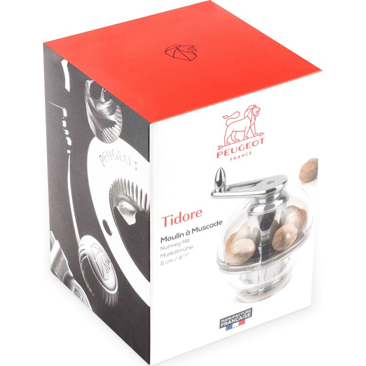 Peugeot Peugeot Tidore muskaatmolen 11 cm, transparant, acryl
