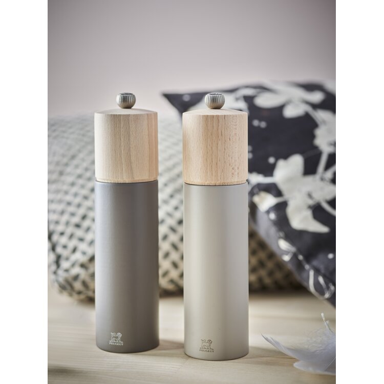 Peugeot Peugeot Boreal zoutmolen 21 cm, kiezelgrijs, beukenhout