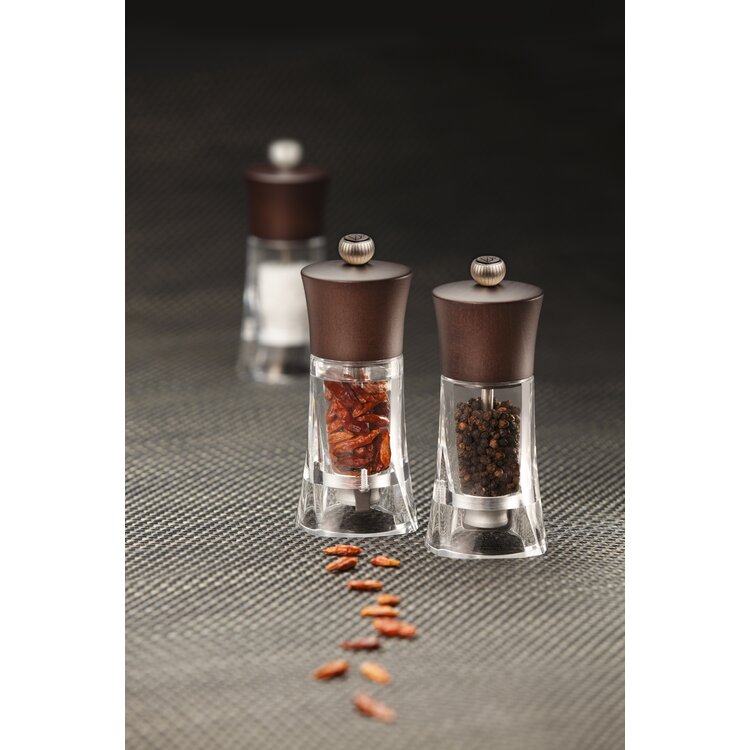 Peugeot Peugeot Oléron zoutmolen 14 cm, chocolade, hout/acryl