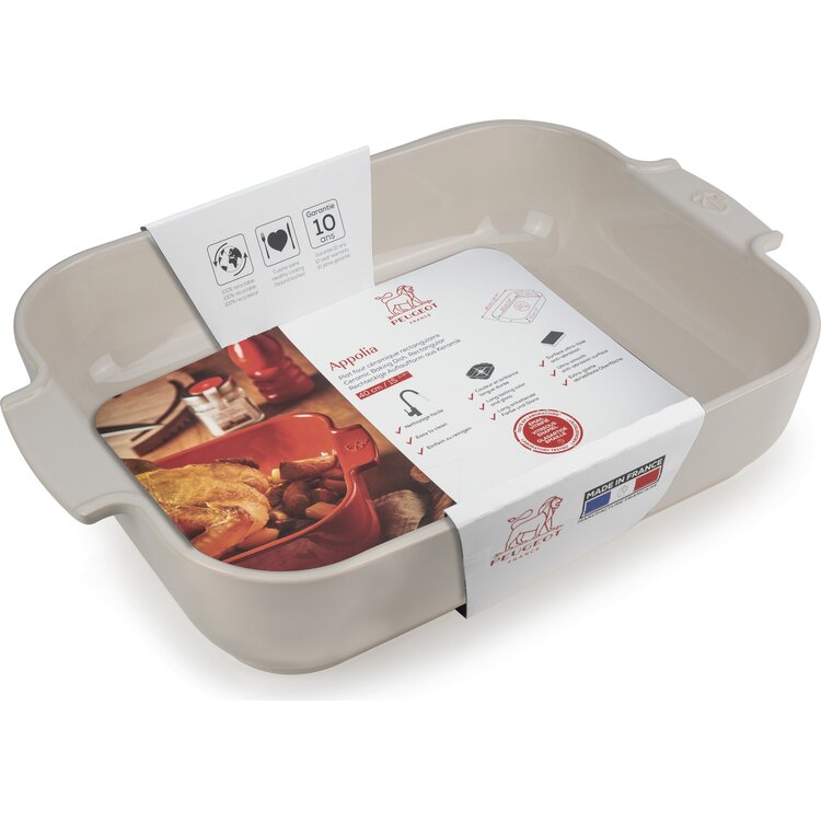 Peugeot Peugeot Appolia ovenschaal 40 cm, ecru, rechthoek