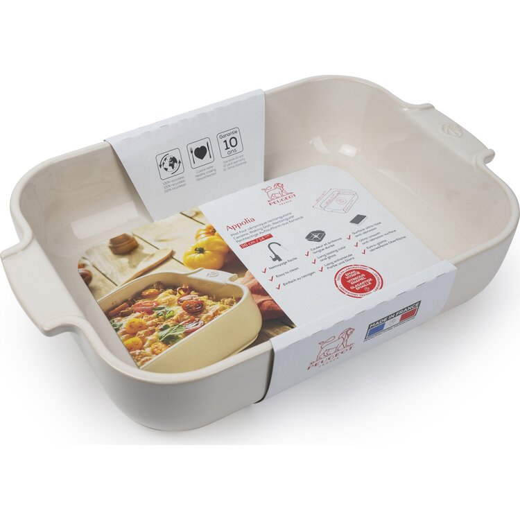 Peugeot Peugeot Appolia ovenschaal 36 cm, ecru, rechthoek