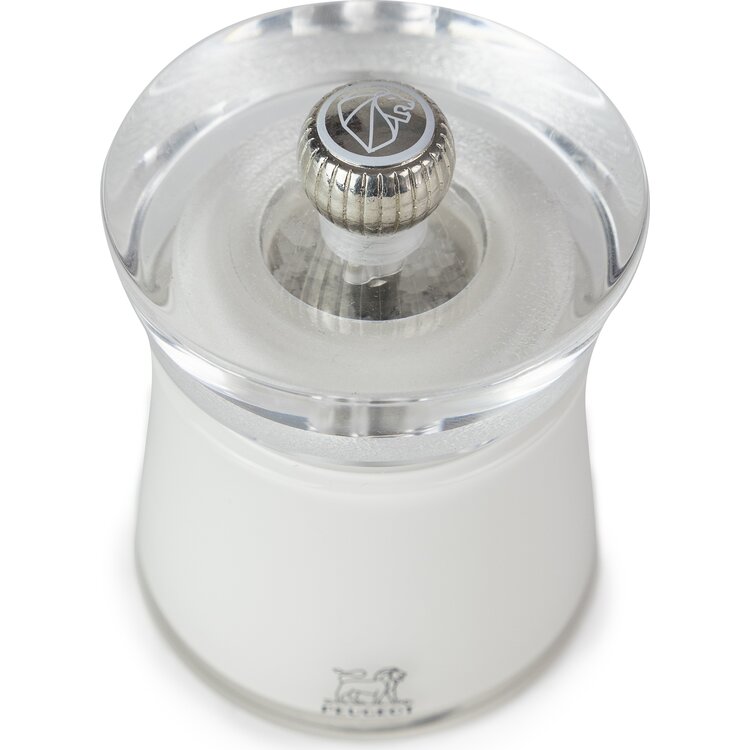 Peugeot Peugeot Bali zoutmolen 8 cm, wit, acryl