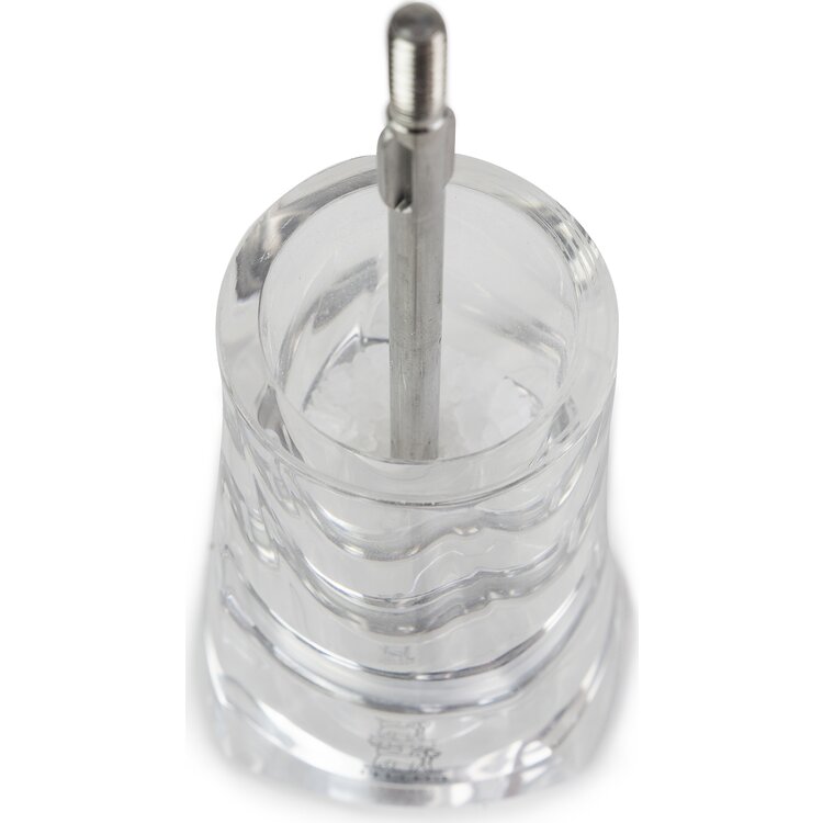 Peugeot Peugeot Molène zoutmolen 14 cm, zwart/transparant, acryl