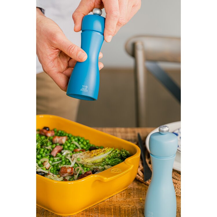 Peugeot Peugeot Appolia ovenschaal 25 cm, saffraangeel, rechthoek