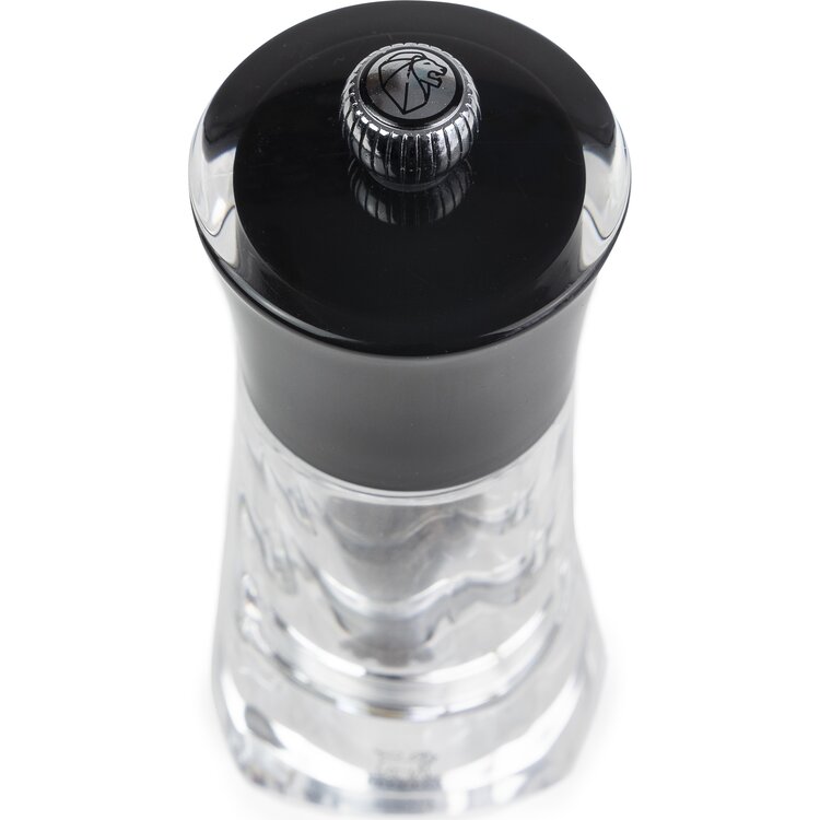 Peugeot Peugeot Molène pepermolen 14 cm, zwart/transparant, acryl