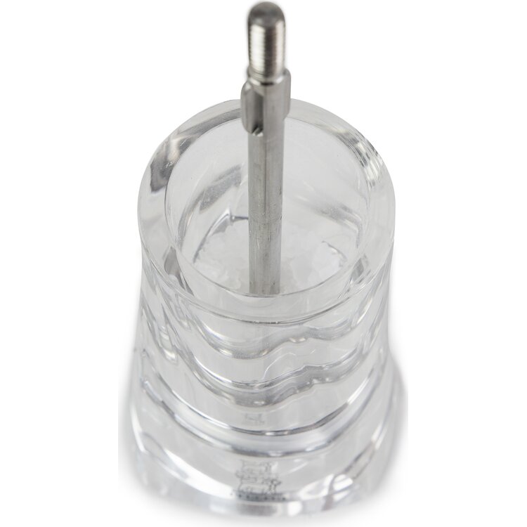 Peugeot Peugeot Molène zoutmolen 14 cm, zwart/transparant, acryl