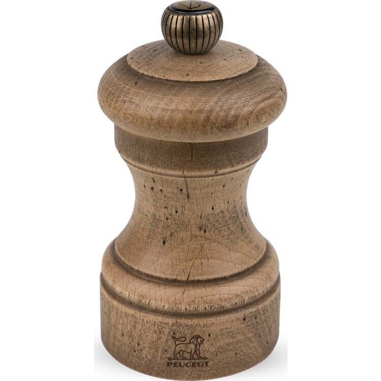 Peugeot Peugeot Bistro Antique pepermolen 10 cm, beukenhout