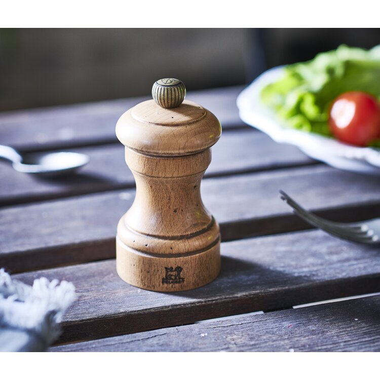 Peugeot Peugeot Bistro Antique pepermolen 10 cm, beukenhout