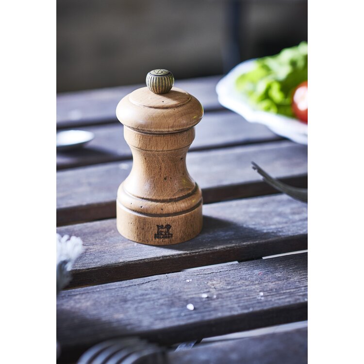 Peugeot Peugeot Bistro Antique pepermolen 10 cm, beukenhout