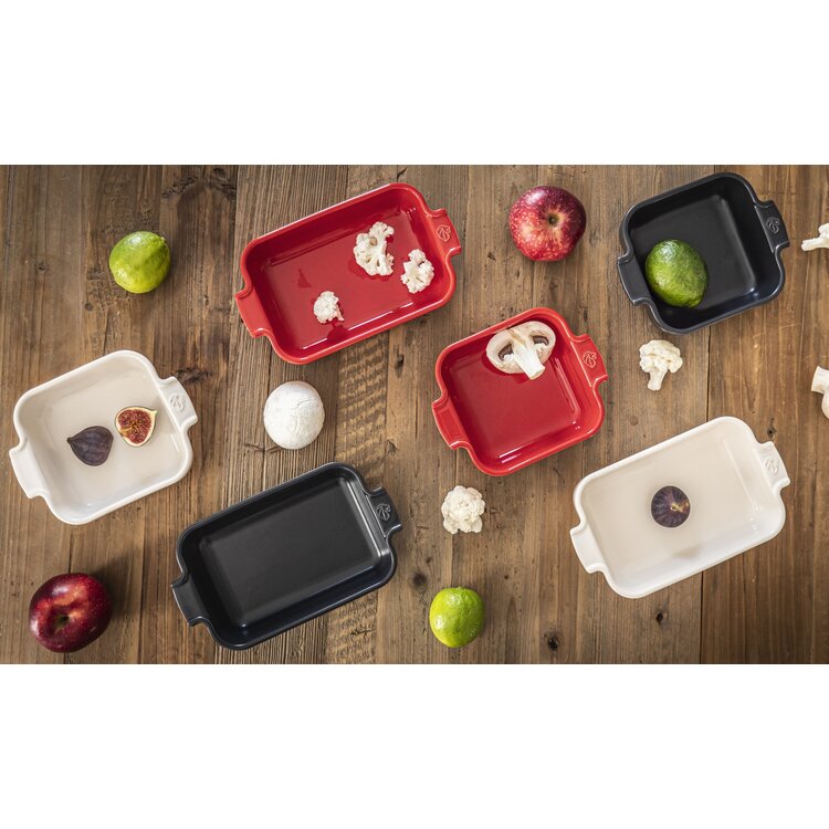 Peugeot Peugeot Appolia ovenschaal 22 cm, rood, rechthoek