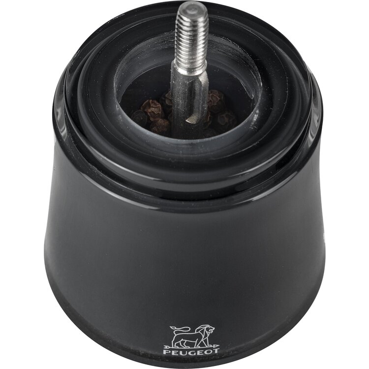 Peugeot Peugeot Bali pepermolen 8 cm, zwart, acryl