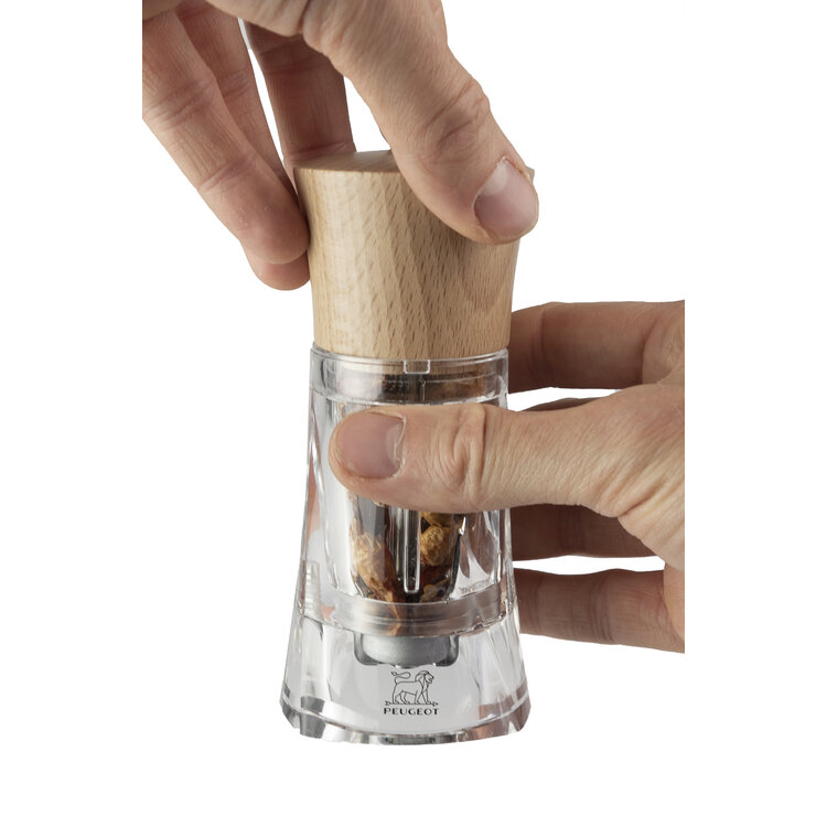 Peugeot Peugeot Oléron pepermolen voor chili 14 cm, naturel, hout/acryl