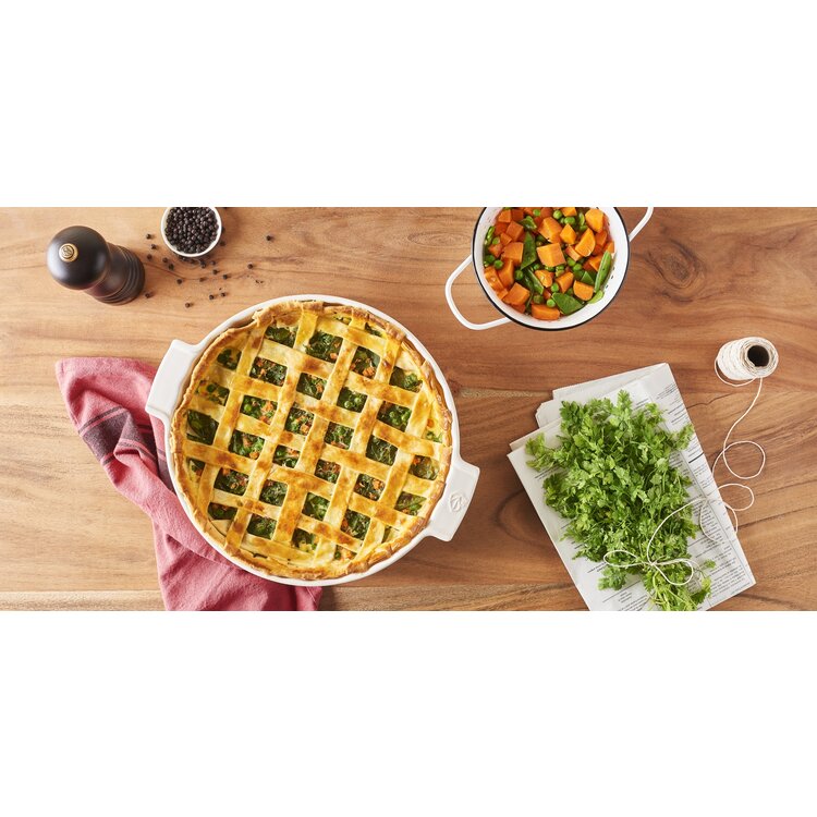 Peugeot Peugeot Appolia taartvorm 28 cm, ecru, rond