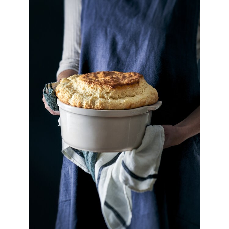 Peugeot Peugeot Appolia soufflévorm 22 cm, ecru, keramiek