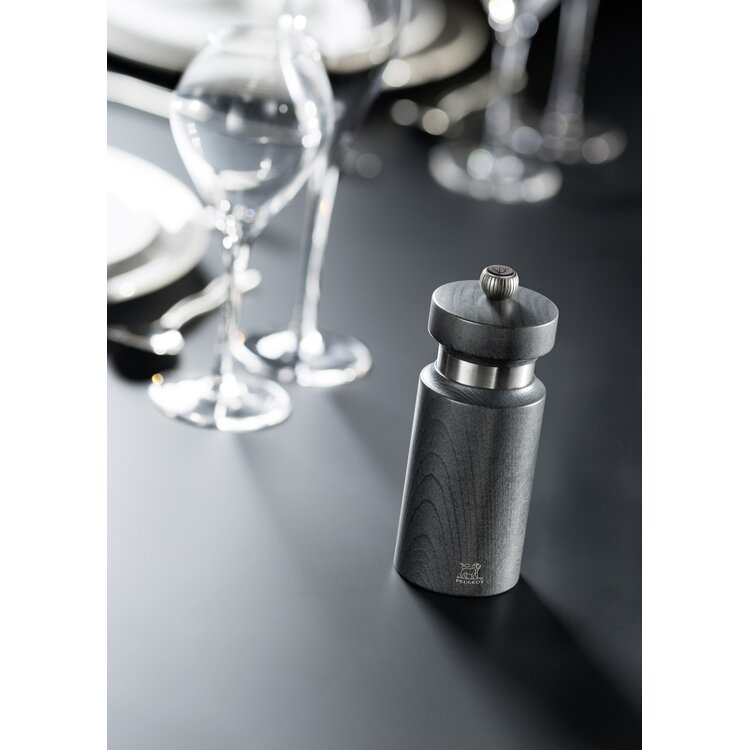 Peugeot Peugeot Royan zoutmolen 14 cm, metaalgrijs, beukenhout