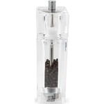 Peugeot Pontarlier combi pepermolen en zoutvaatje 15 cm, transparant