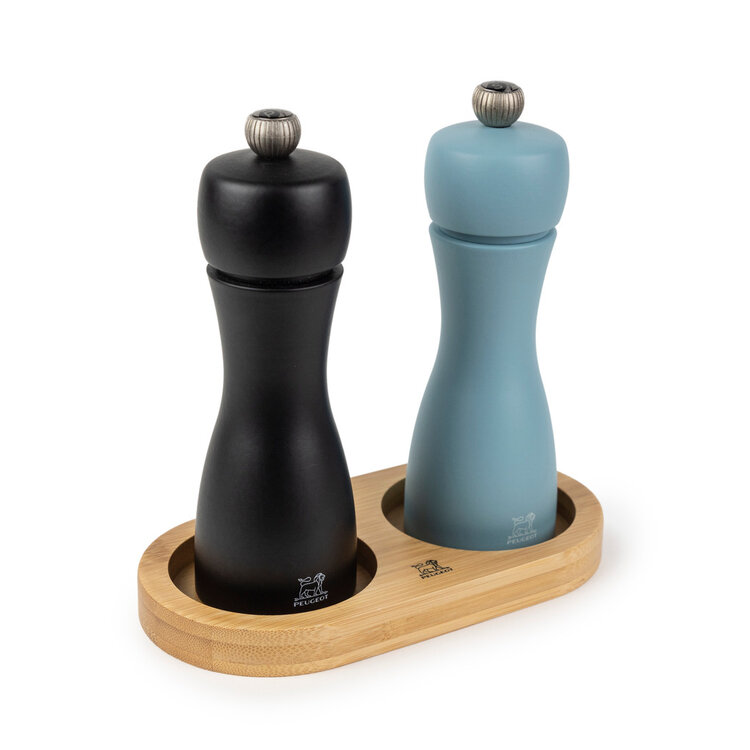 Peugeot Peugeot Linea houder peper- en zoutmolen 17 cm, naturel, bamboe