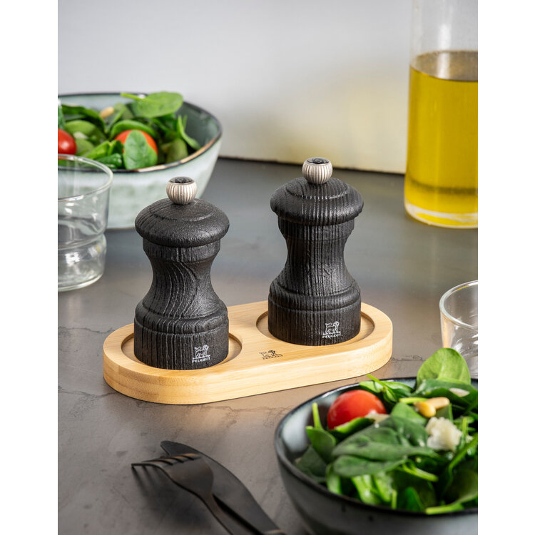 Peugeot Peugeot Linea houder peper- en zoutmolen 17 cm, naturel, bamboe