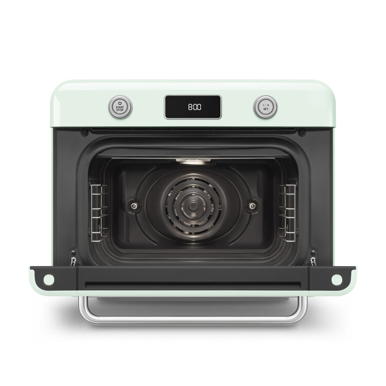 SMEG Vrijstaande combi stoomoven COF01PGEU, pastelgroen