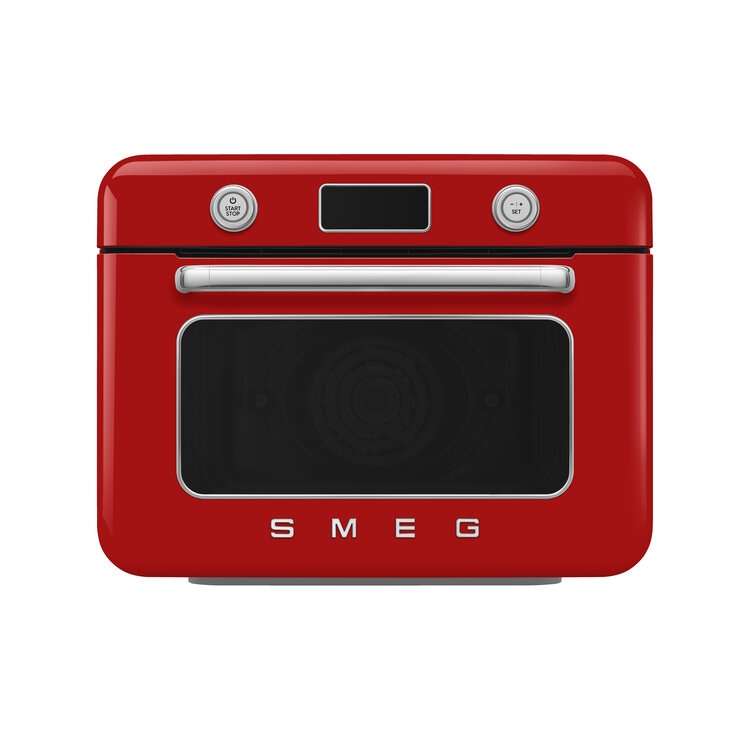 SMEG Vrijstaande combi stoomoven COF01RDEU, rood