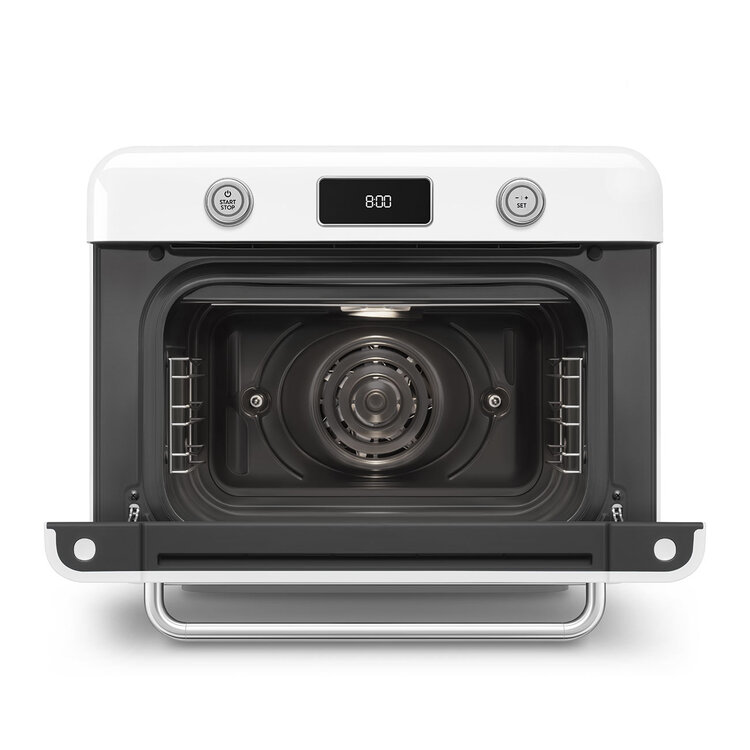 SMEG Vrijstaande combi stoomoven COF01WHEU, wit