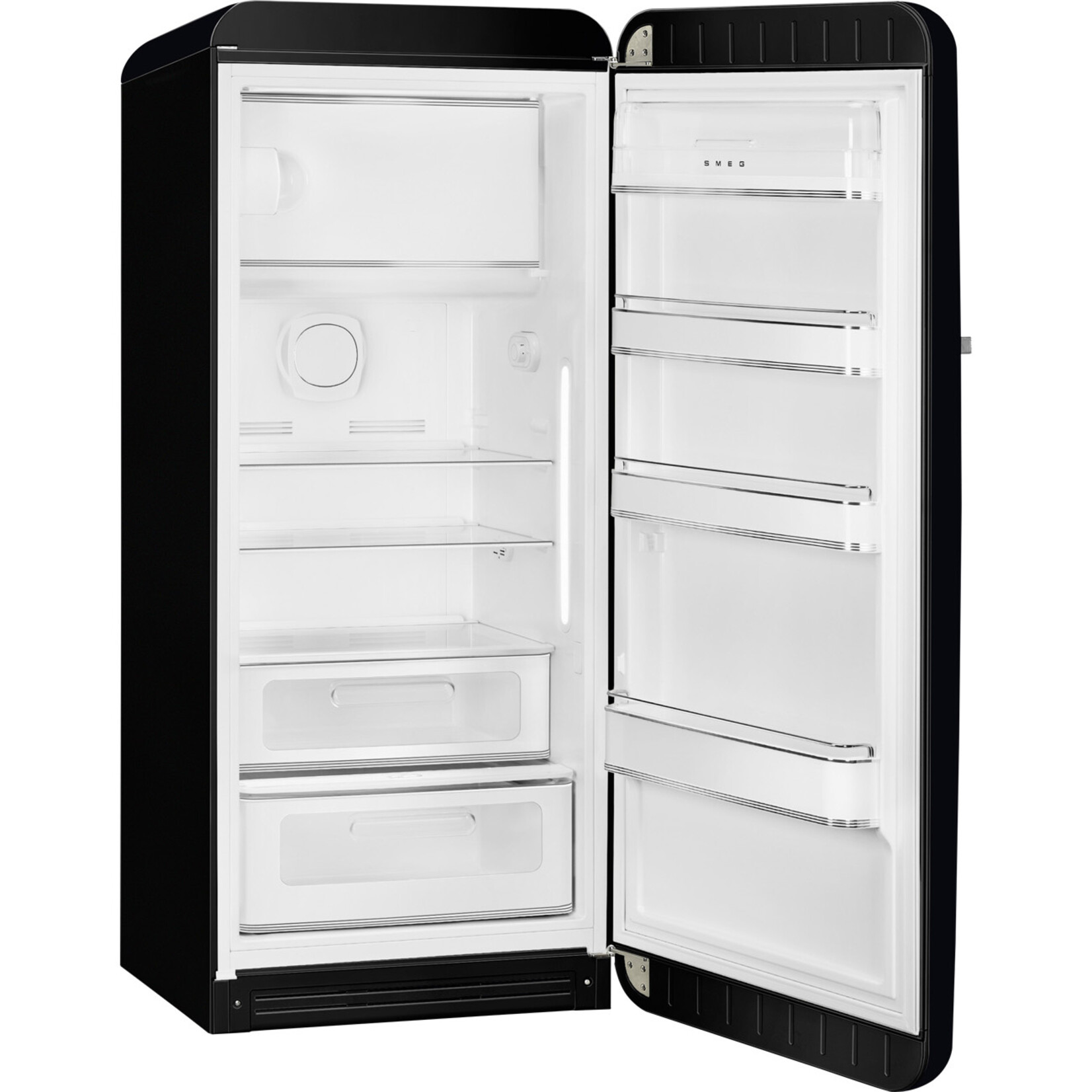 SMEG SMEG Koelkast FAB28RDBLM5 enkeldeurs, Zwart, rechts