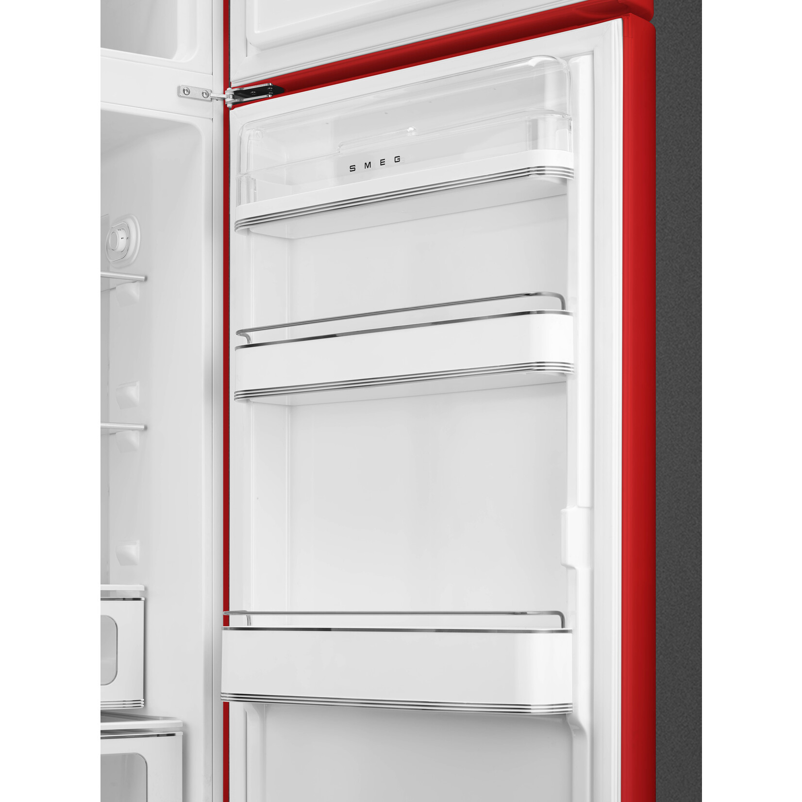 SMEG SMEG Koelkast FAB30RRD5 dubbeldeurs, Rood, rechts