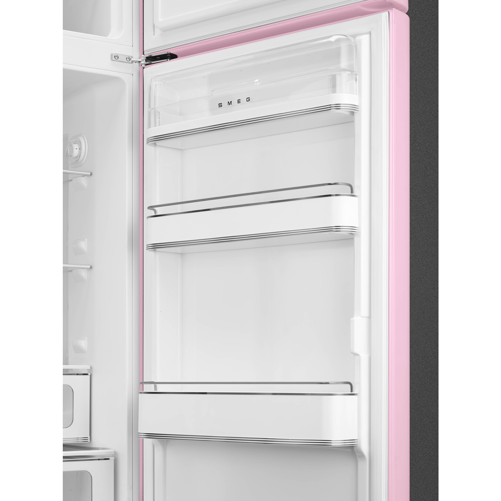 SMEG SMEG Koelkast FAB30RPK5 dubbeldeurs, Roze, rechts