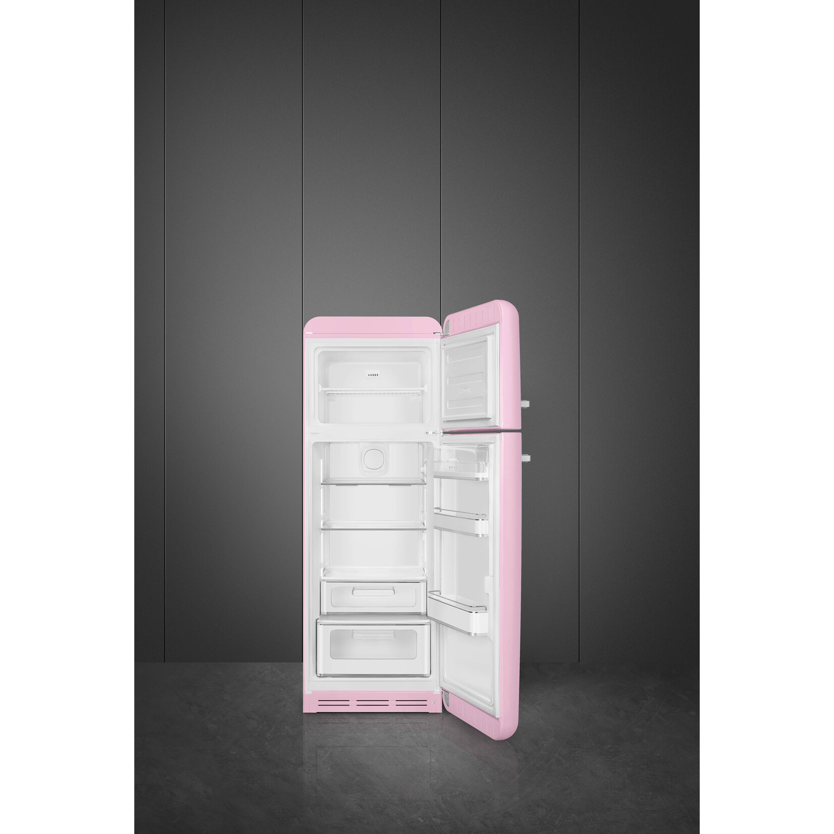 SMEG SMEG Koelkast FAB30RPK5 dubbeldeurs, Roze, rechts