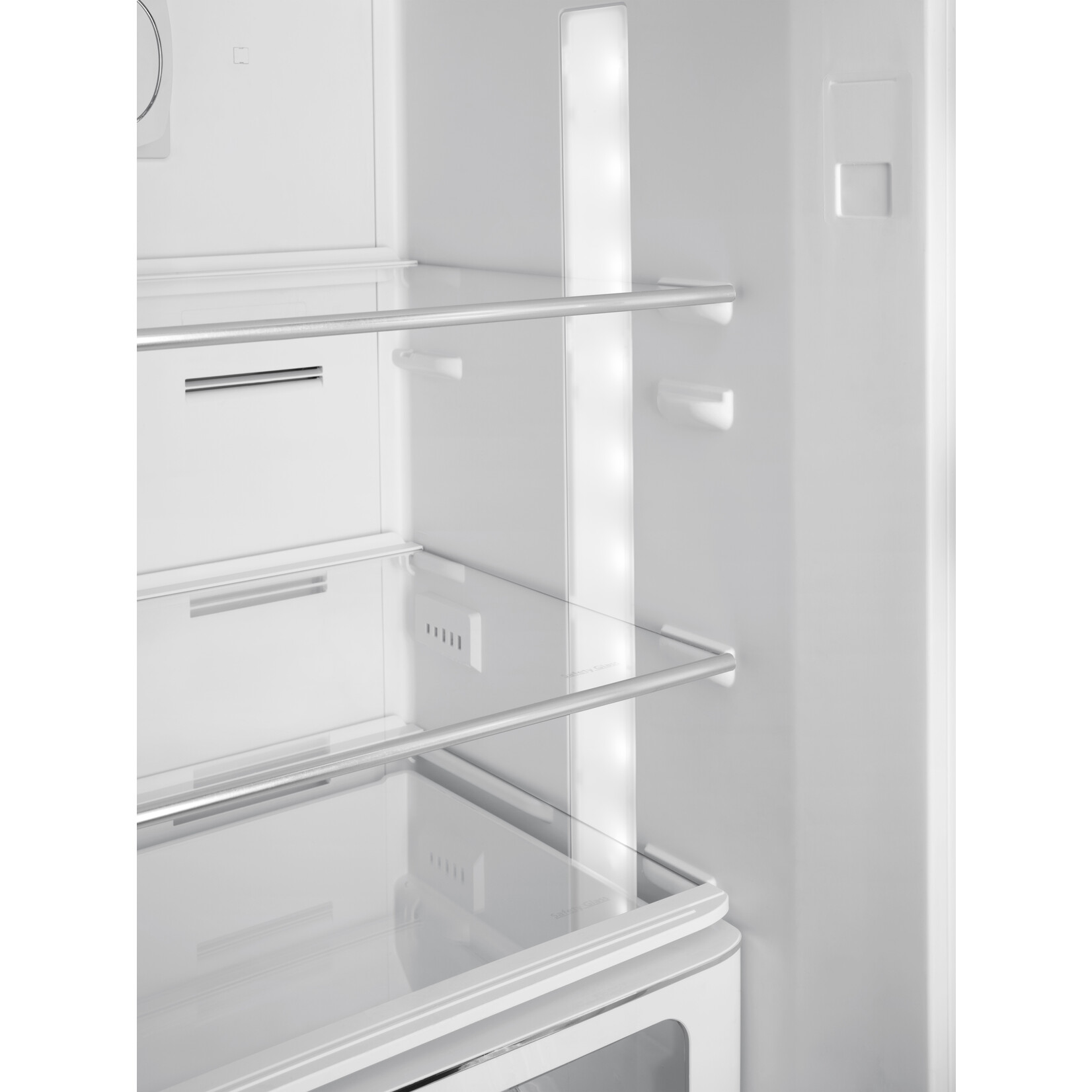 SMEG SMEG Koelkast FAB32RCR5 koel-vriescombinatie, Crème, rechts