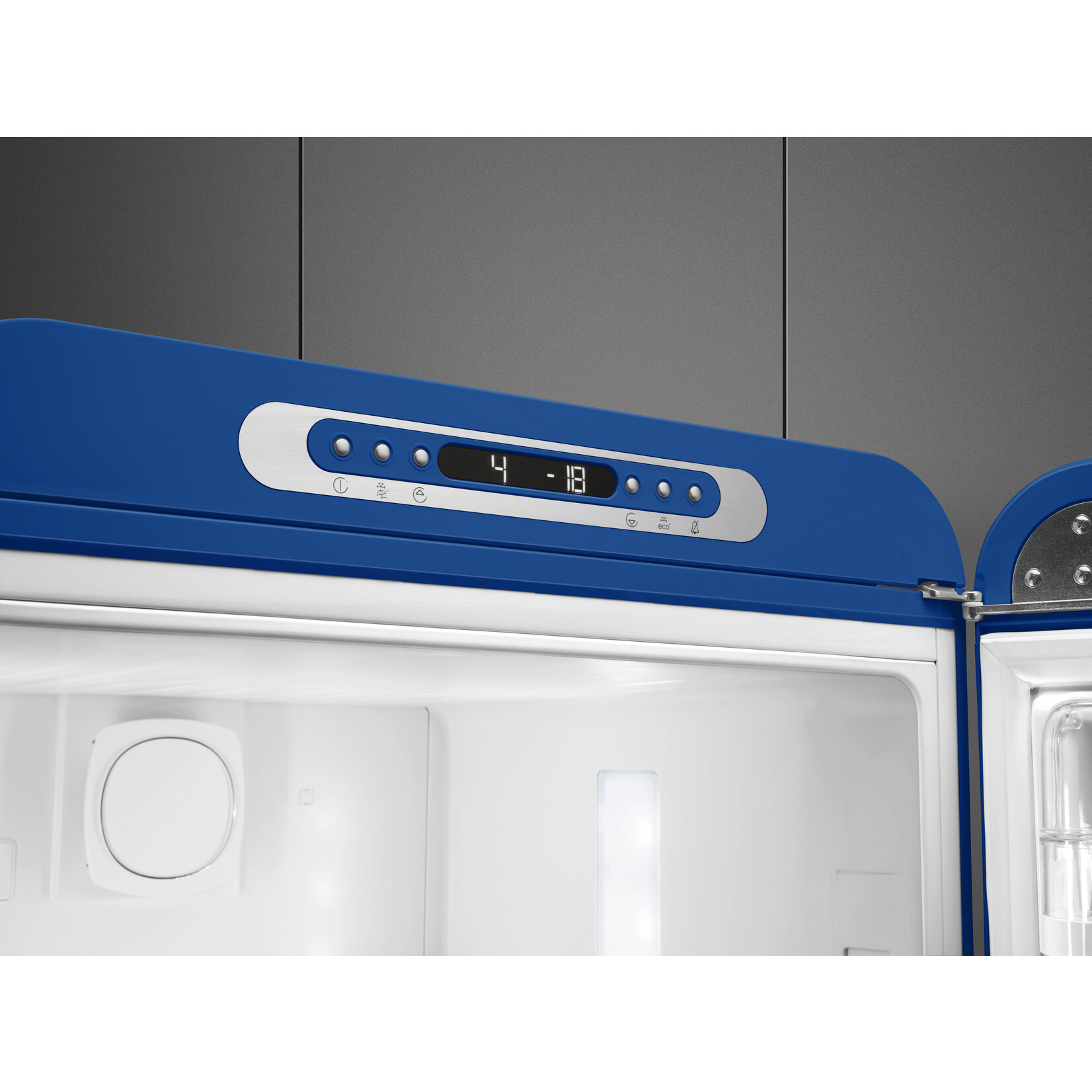 SMEG SMEG Koelkast FAB32RBE5 koel-vriescombinatie, Blauw, rechts