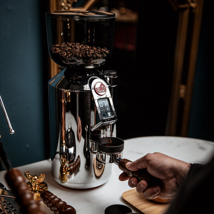 La Pavoni La Pavoni Koffiemaler Cilindro, Zilver, LPGGRI01EU