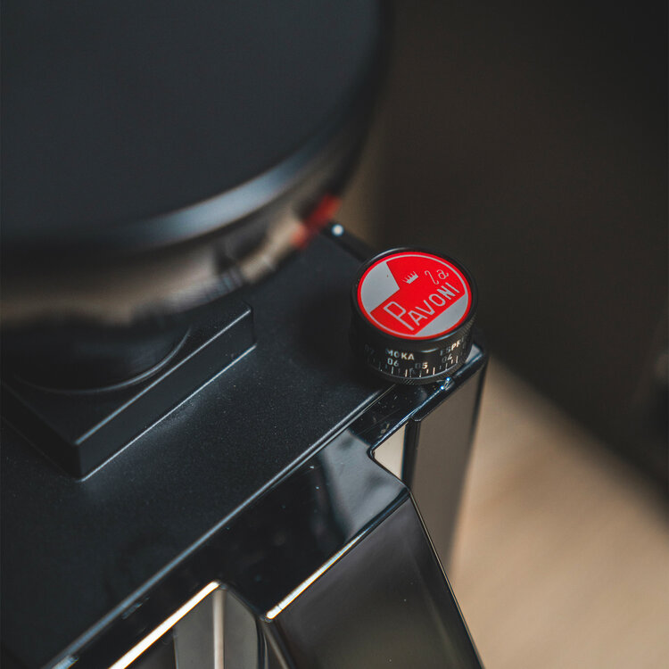 La Pavoni La Pavoni Koffiemaler New Kube Mill, Zwart, LPGKBN02EU