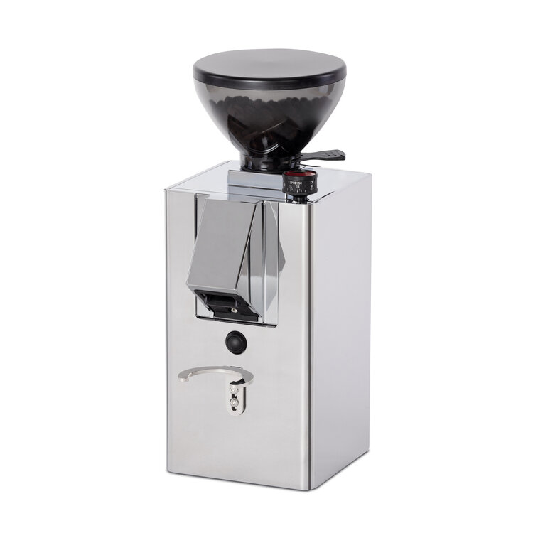 La Pavoni La Pavoni Koffiemaler New Kube Mill, Zilver, LPGKBS02EU