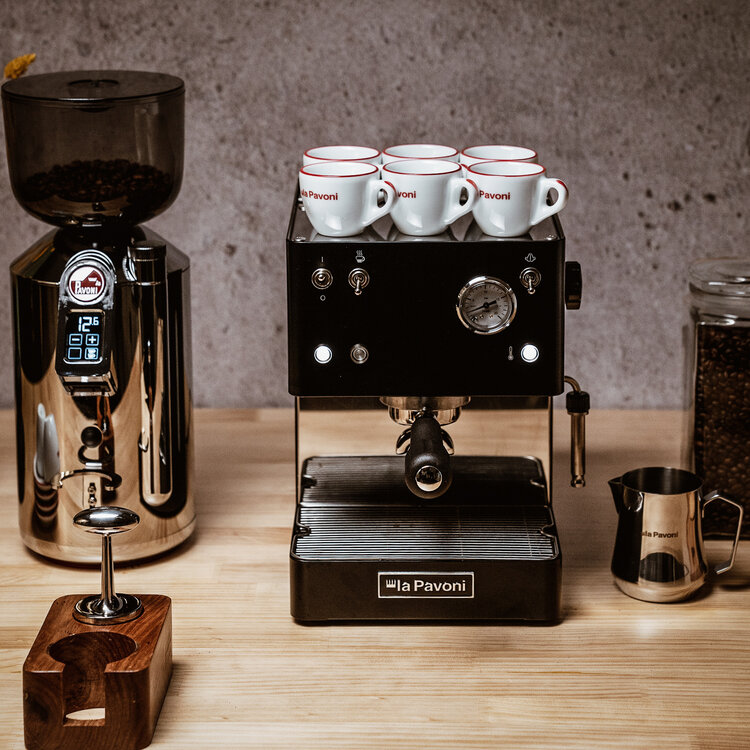 La Pavoni La Pavoni Koffiemachine Casa Bar, Zwart, LPMCBN01EU