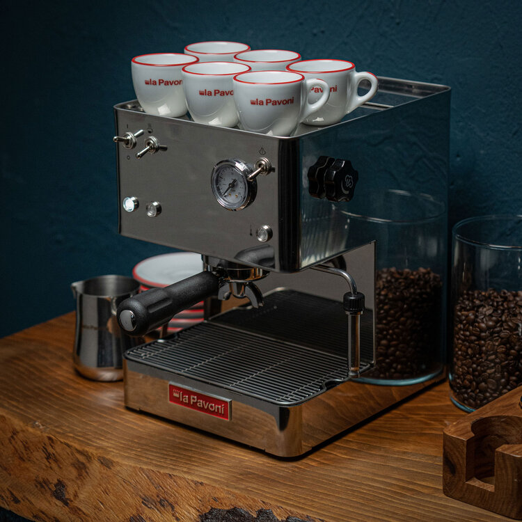 La Pavoni La Pavoni Koffiemachine Casa Bar, Zilver, LPMCBS01EU