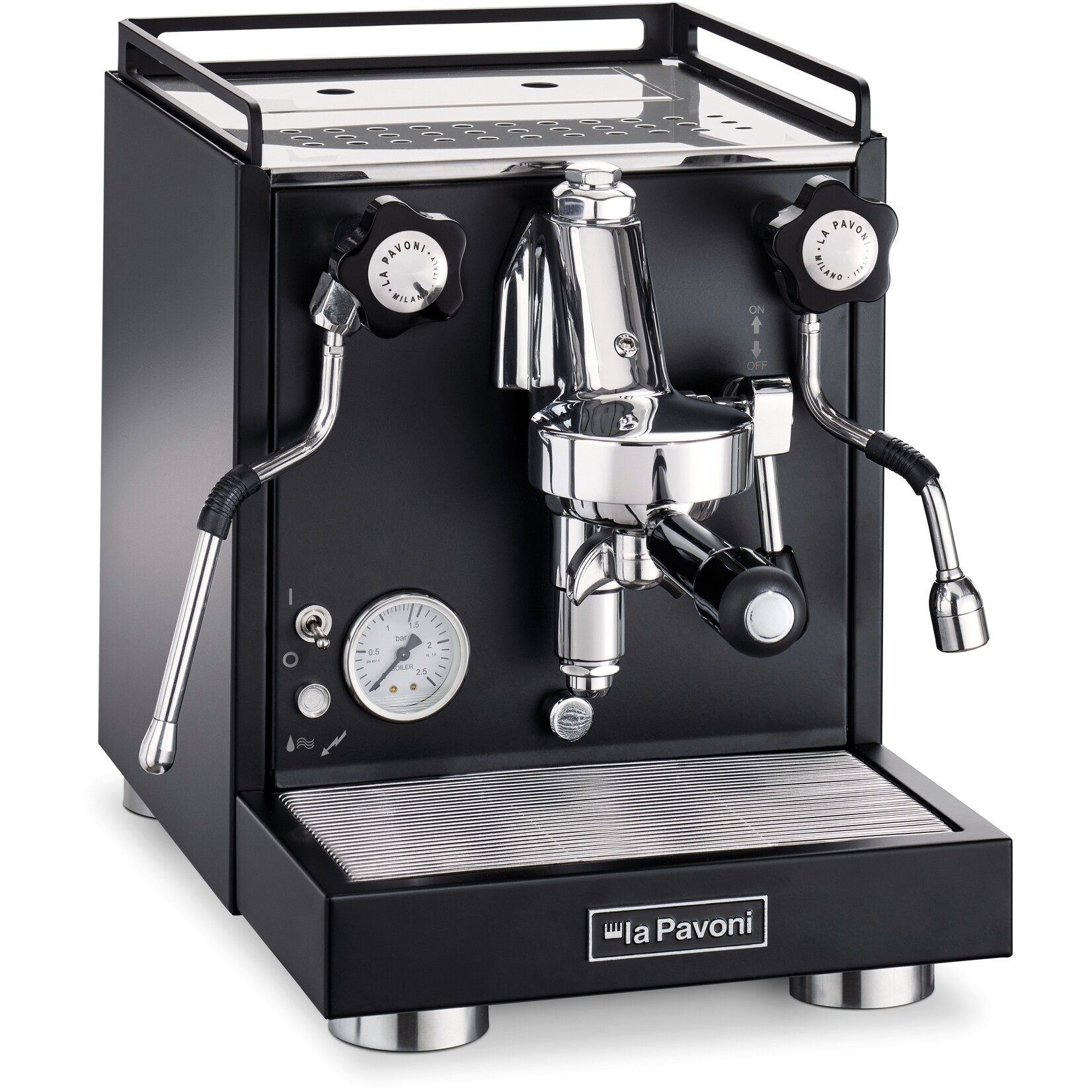 La Pavoni La Pavoni Professionele Koffiemachine Cellini Classic, Zwart, LPSCCB01EU