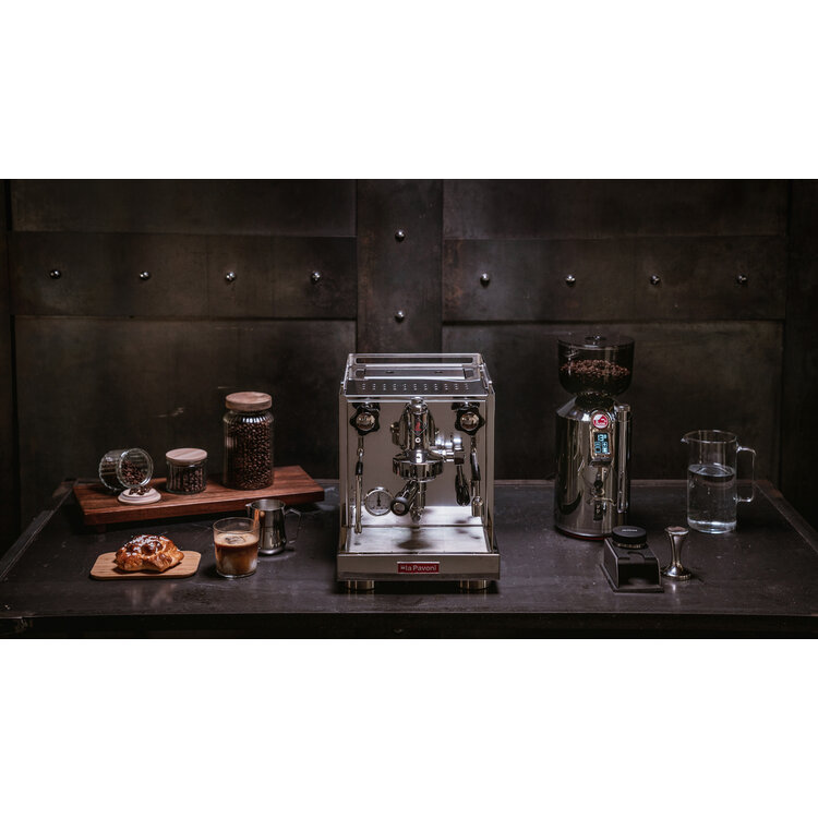 La Pavoni La Pavoni Professionele Koffiemachine Cellini Classic, Zilver, LPSCCS01EU