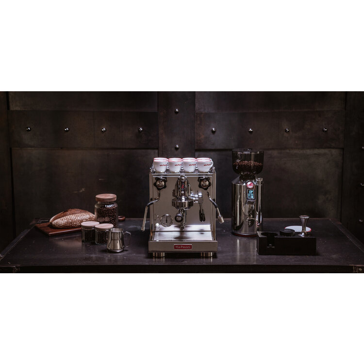 La Pavoni La Pavoni Professionele Koffiemachine Cellini Classic, Zilver, LPSCCS01EU