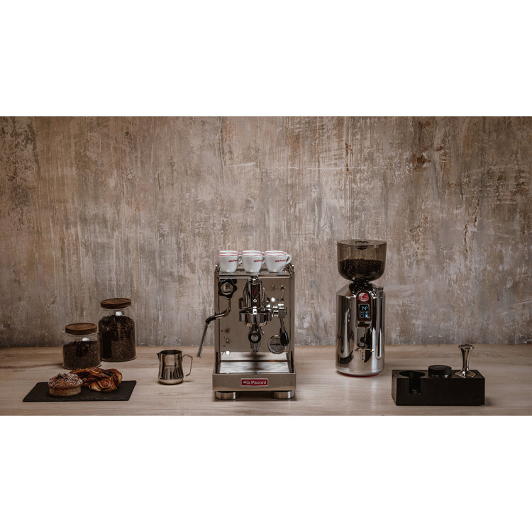 La Pavoni La Pavoni Professionele Koffiemachine Mini Cellini, Zilver, LPSMCS01EU