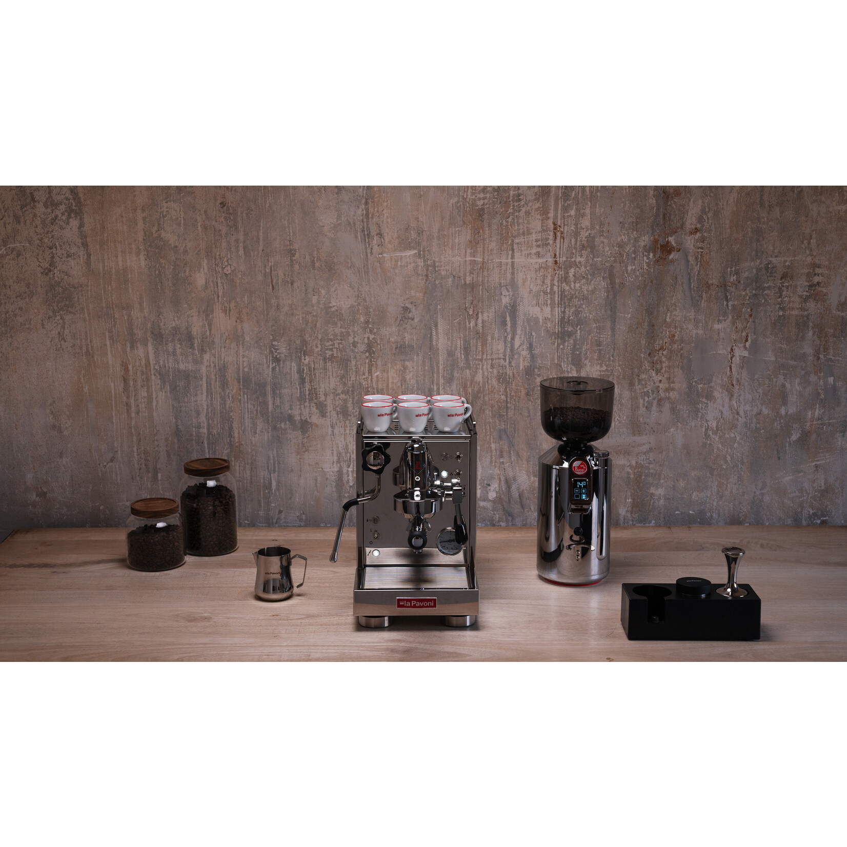 La Pavoni La Pavoni Professionele Koffiemachine Mini Cellini, Zilver, LPSMCS01EU