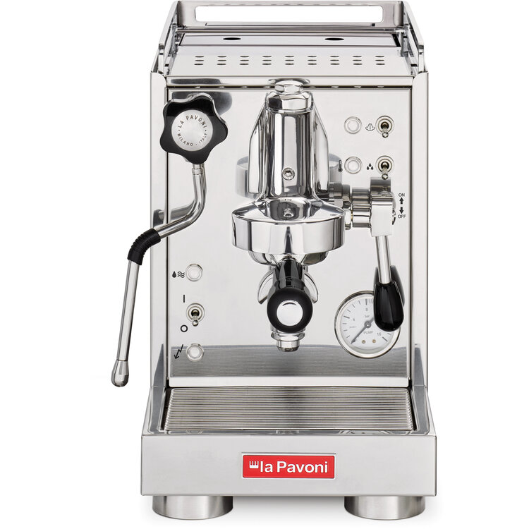 La Pavoni La Pavoni Professionele Koffiemachine Mini Cellini, Zilver, LPSMCS01EU