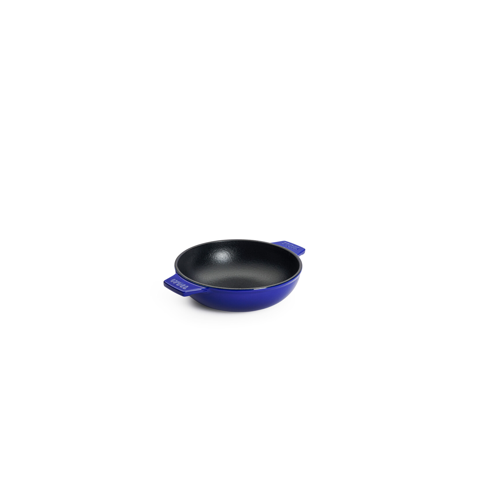 Woll Woll IRON wok 18cm, cobalt blue