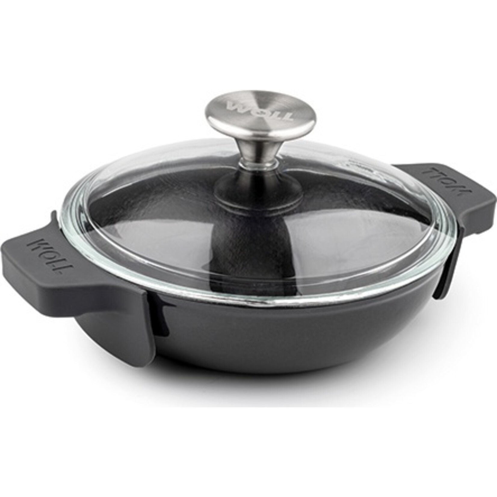 Woll Woll IRON wok 18cm, carbon grey