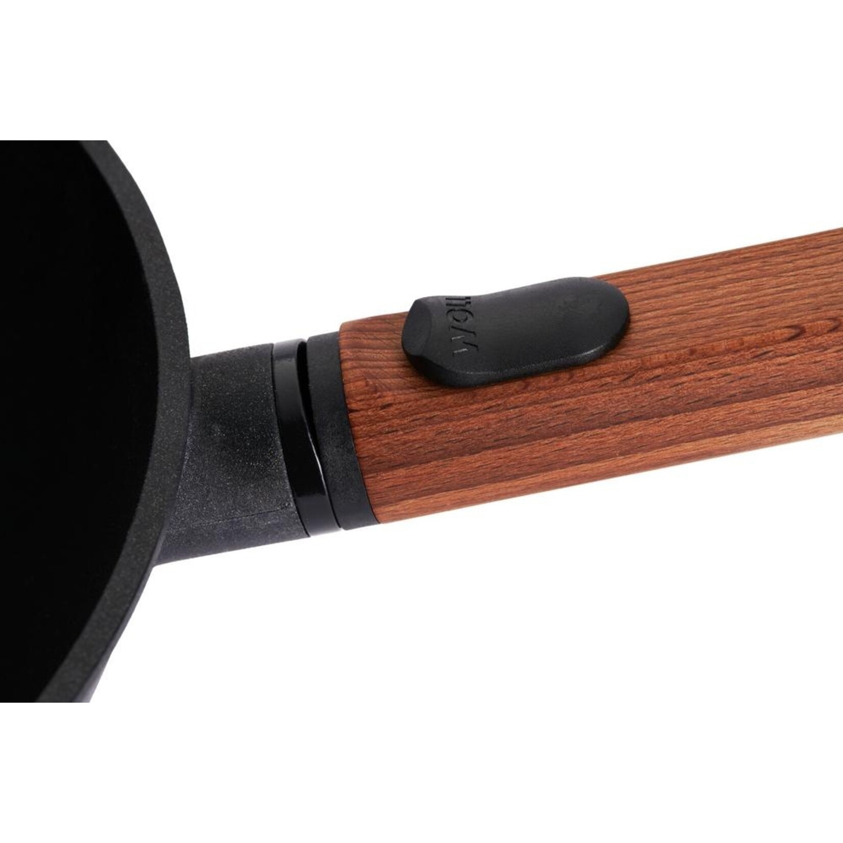 Woll Woll EcoLogic QXR wok 24cm, afneembare houten greep