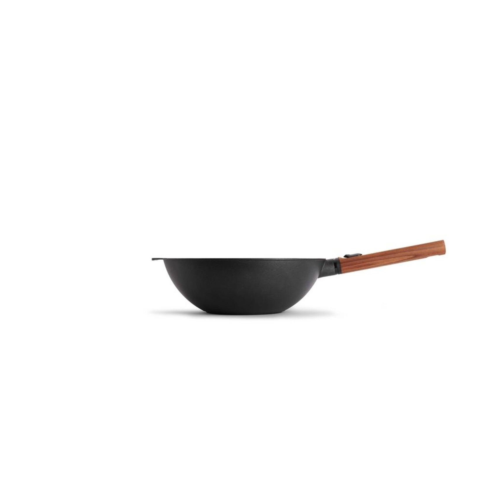 Woll Woll EcoLogic QXR wok 24cm, afneembare houten greep